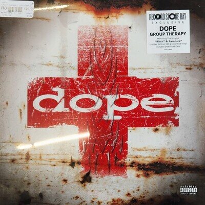 Dope - Group Therapy LP Limited Edition Red Vinyl 2023 MNRK Group Mint Sealed