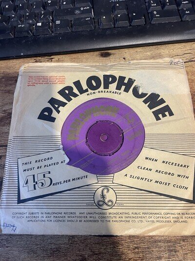 GOLD PARLOPHONE 45 7" MSP 6091 SYDNEY THOMPSON TANTIVITA MARCH SAUNTER MEDLEY