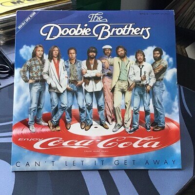 The Doobie Brothers - Can't Let It Get Away, 7", (Vinyl) Rare Coca Cola