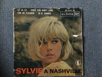 Sylvie Vartan - SYLVIE A NASHVILLE - French RCA EP 86.024. VG+