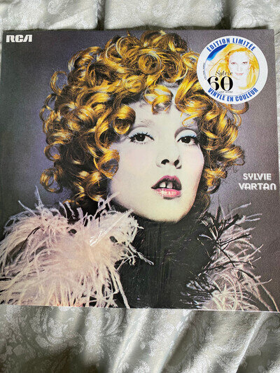 Sylvie Vartan Self Titled 1970 (Aime-Moi ) Yellow Vinyl LP New / Sealed