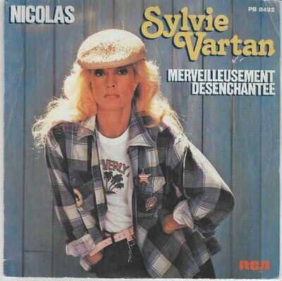 SYLVIE VARTAN -Nicolas- 7" Vinyl Single