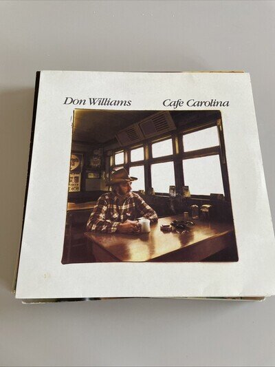 Don Williams - Cafe Carolina First Press LP Vinyl Record - MCF 3225 Vinyl Album