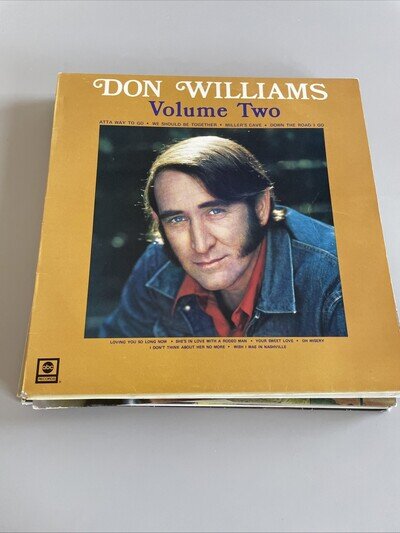 Don Williams Vol. 2 Abcl 5154 Vinyl Record Lp