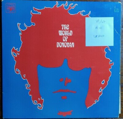 Donovan The World Of Donovan Vinyl Record VG/VG MAL1168 1965 1st Press