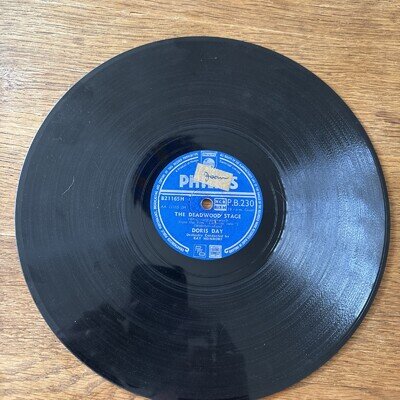 Doris Day – Secret Love / The Deadwood Stage 10" Single 78 RPM 1954