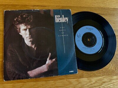 Don Henley - The Boys Of Summer UK 7" 1984 EX/VG+ Vinyl 45 Single Geffen A 4945