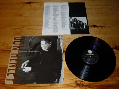 DON HENLEY THE END OF THE INNOCENCE VINYL ALBUM RECORD LP 1st PRESS 1989 NR MINT