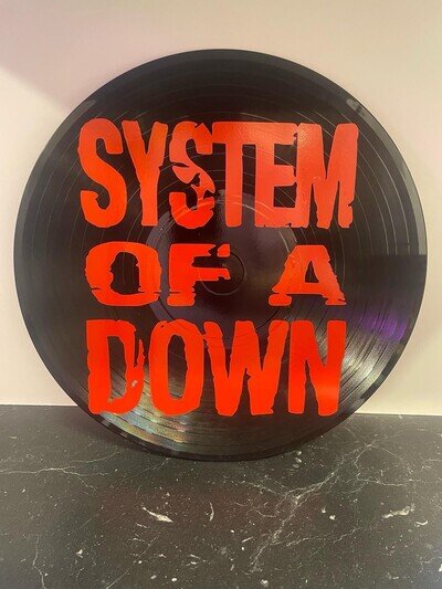 System Of A Down 12 Inch Decorative Vinyl Record