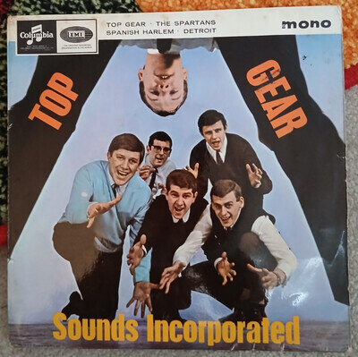 Sounds Incorporated: Top Gear 45rpm EP Columbia EMI SEG 8360