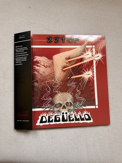 ZZ Top - Deguello rhino high fidelity audiophile numbered.