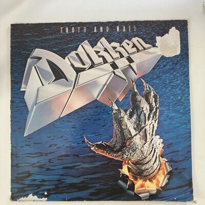 Dokken - Tooth and Nail Vinyl LP Album 1984 Elektra Records 960 376-1