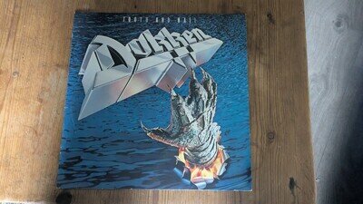 Dokken- Tooth And Nail Vinyl LP Original 1984 Europe Release