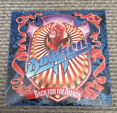 Dokken Back for the Attack 1987 Elektra 12" Black Vinyl LP Stereo 60735-1