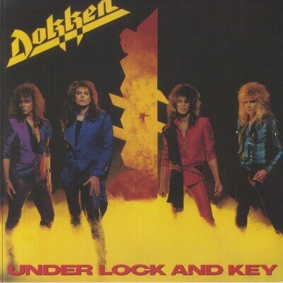 DOKKEN - Under Lock & Key (reissue) - Vinyl (limited yellow vinyl LP + insert)
