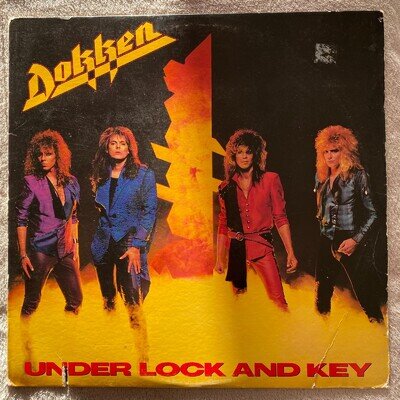 Dokken – Under Lock And Key Vinyl Record LP