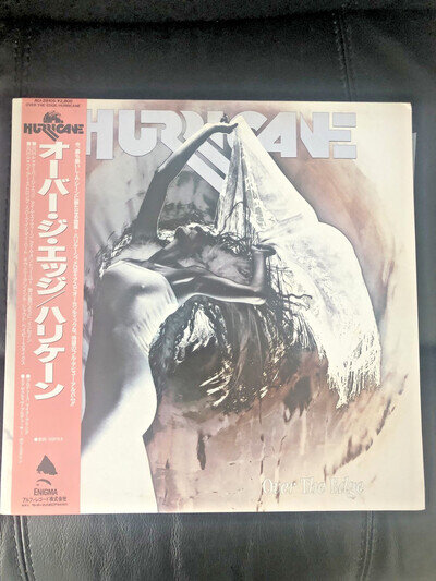 HURRICANE Over the Edge Vinyl LP Japan Dokken Whitesnake Ratt Unruly Child