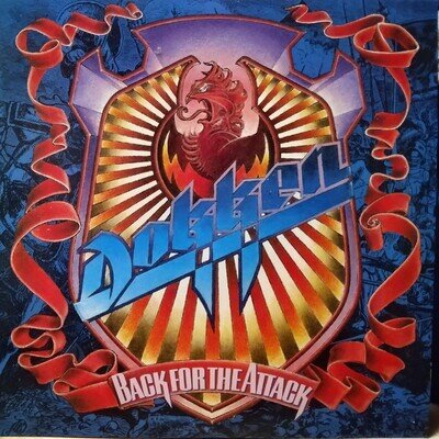 DOKKEN - Back For The Attack -1987 Japan vinyl LP OBI,