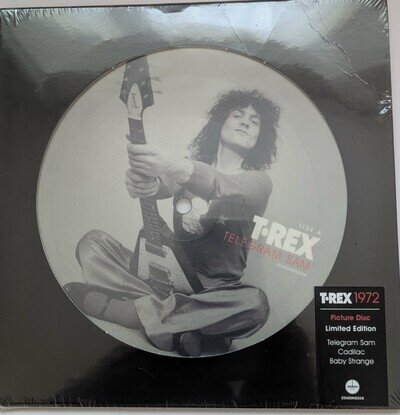 T.Rex/MarcBolan Telegram Sam 7 " Picture Disc Sealed Mint Ltd Edition
