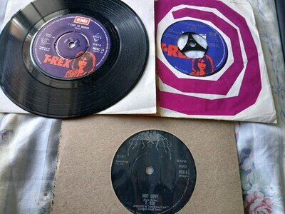 T.REX VINYL SINGLES RECORDS JOBLOT