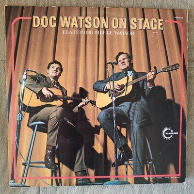 Doc Watson ~ Doc Watson on Stage ~ 2 LP ~ Vanguard VSD9/10 ~ EX/EX UK 1st Press