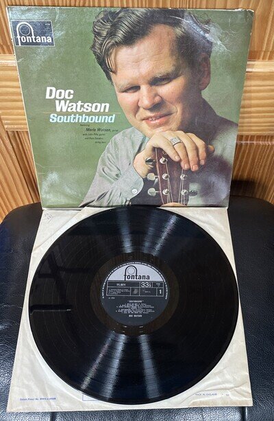 Doc Watson - Southbound Vinyl LP Album Record - Fontana TfL.6074 UK Press VG+