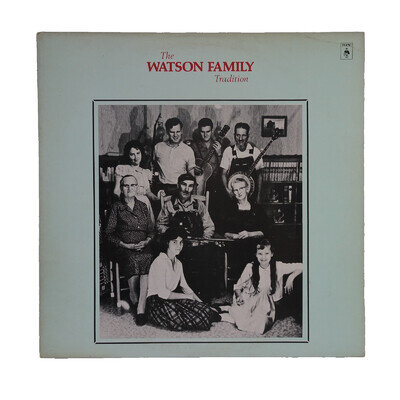 DOC WATSON FAMILY: tradition TOPIC 12" LP 12TS336 UK Inner Notes EX/VG+