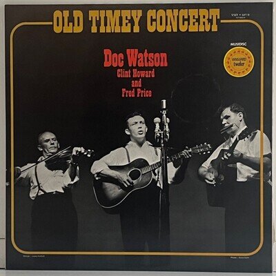 Doc Watson - Old Timey Concert [Vanguard, Vinyl: NM] 2xLP GATEFOLD