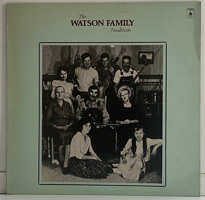 The Doc Watson Family - Tradition [Topic, 1977, Vinyl: NM] STORY INSERT
