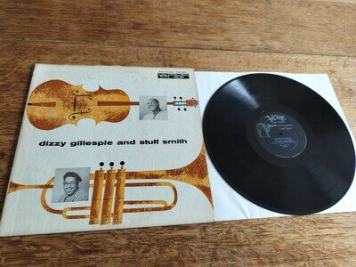 Dizzy Gillespie & Stuff Smith US 1957 1st Verve DG Mono MG V-8214 Cool Jazz LP