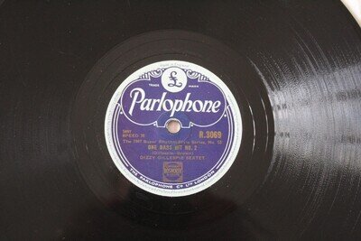 DIZZY GILLESPIE SEXTET 78 ONE BASS HIT No 2 / OOP BOP SH' BAM