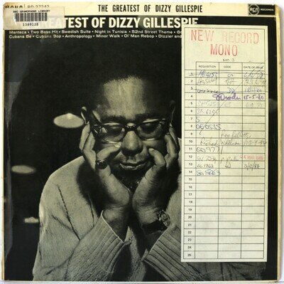 "THE GREATEST OF DIZZY GILLESPIE" BBC GRAMOPHONE LIBRARY LP RECORD (RCA)