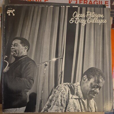 Oscar Peterson & Dizzy Gillespie - 1975 LP Near Mint Condition Vinyl
