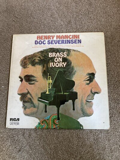Henry Mancini and Doc Severinsen - Brass On Ivory vinyl LP