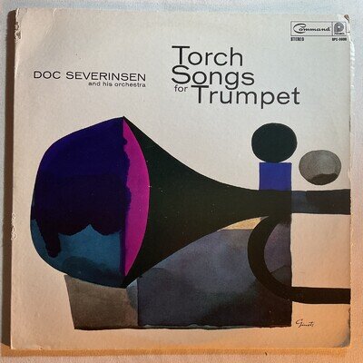 DOC SEVERINSEN Torch Songs For Trumpet Ex+ Command LP