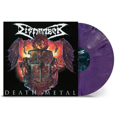Dismember - Death Metal 'Purple Marbled' Coloured Vinyl LP