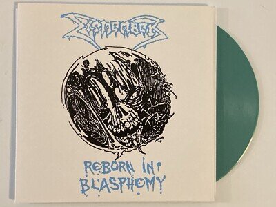 DISMEMBER-Reborn in Blasphemy 2x7" RARE COLOR VINYL 100 MADE
