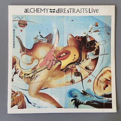 Dire Straits Alchemy Dire Straits Live 1984 Vertigo LP 1st Pressing VG+VG+