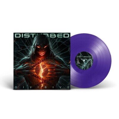 Disturbed - Divisive - Exclusive Purple Vinyl Lp Album Brand New Sealed