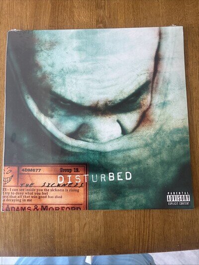 Disturbed the Sickness Vinyl Record