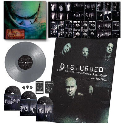 Disturbed - The Sickness: 25th Anniversary Edition 3CD + Silver Vinyl 12" Album