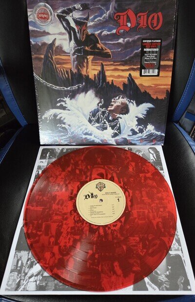 Dio - Holy Diver Vinyl LP Red Vinyl LP 2018 US Rhino Records