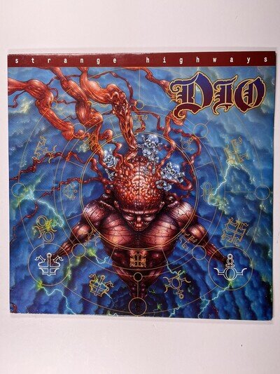 Dio Vinyl Strange Highways Rare Original 12" Ronnie James Dio LP Circa 1993