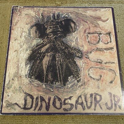 DINOSAUR JR BUG Vinyl Album 1988 UK First Press J Maskis Misprint Version VGC