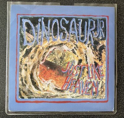 DINOSAUR JR Just Like Heaven 7” Blast First BFFP47 DAMAGED