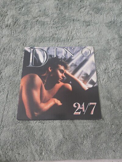 Dino : 24/7 - Old Vinyl 12" Single Record - 1989 - Excellent Condition