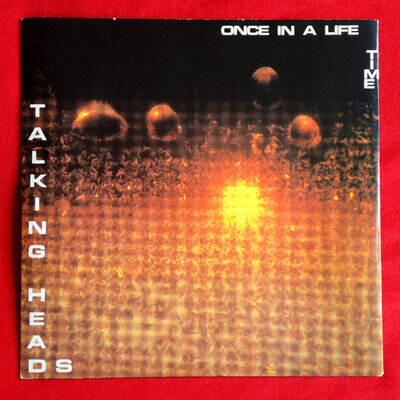 TALKING HEADS - ONCE IN A LIFETIME - A2/B2 UK 1980 1st ISSUE 7" VINYL EX/VG+