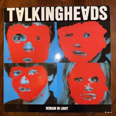 Talking Heads Remain in Light 1981 Reissue, UK Vinyl, VG+/VG+