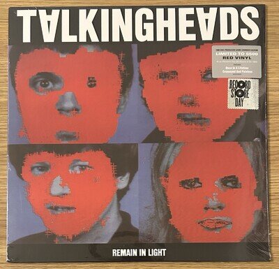 Talking Heads - Remain in Light Vinyl Record LP RCV1 RSD Red NEW SEALED