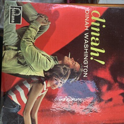 Dinah Washington Dinah! Near Mint Fontana Vinyl LP 33 RPM